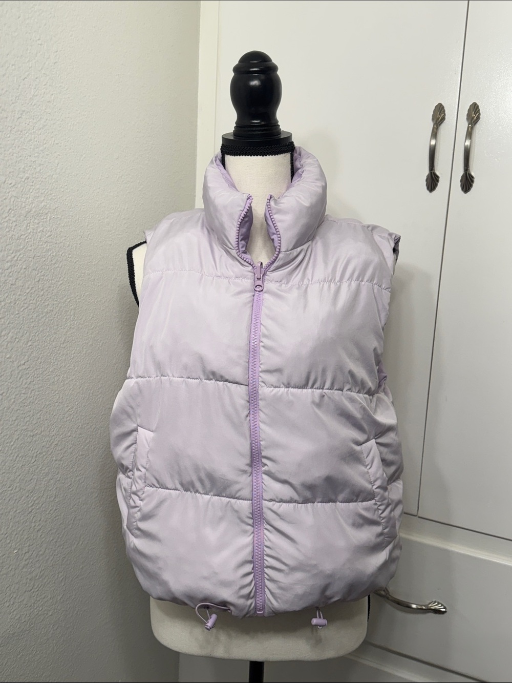 Madden Girl Lavender Puffer Vest
